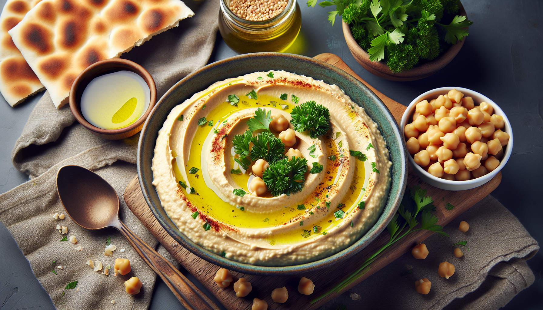 humus di ceci